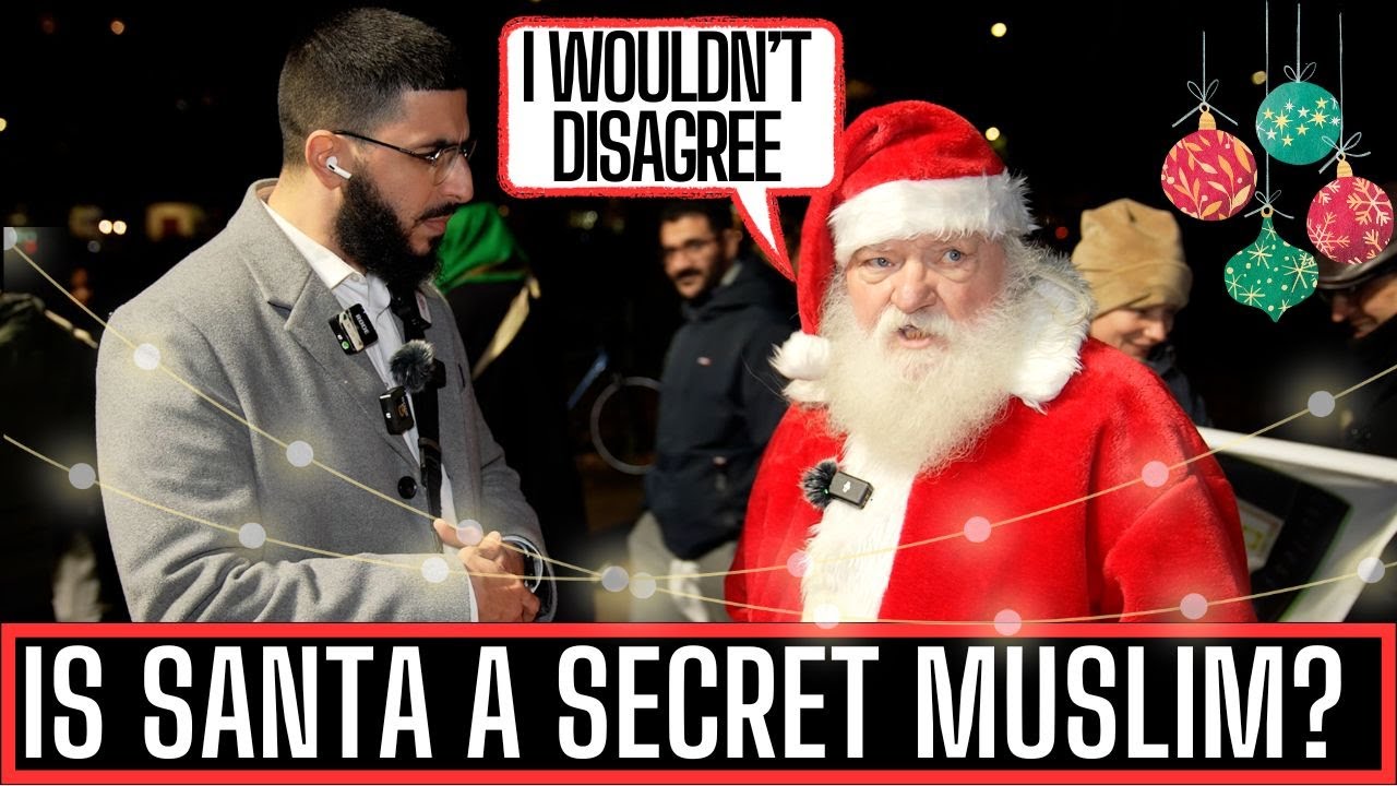 SANTA HEARS THE QURAN & ACCEPTS IS 