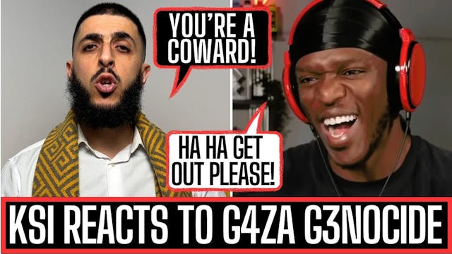 KSI LAUGHS ABOUT G4ZA SITUATION - MUS...