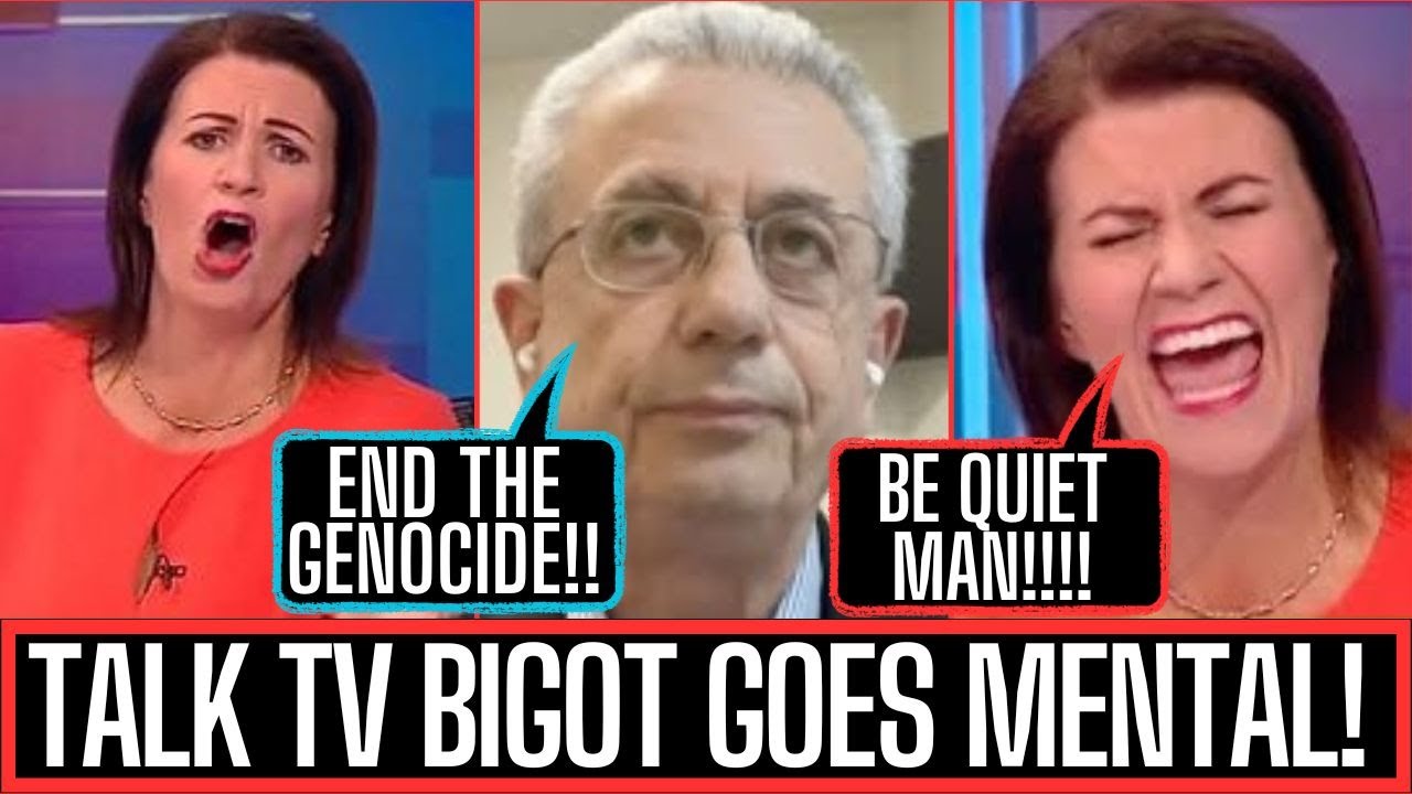 BIGOT TV HOST HAS MELT DOWN - MUSLIM REACTS
