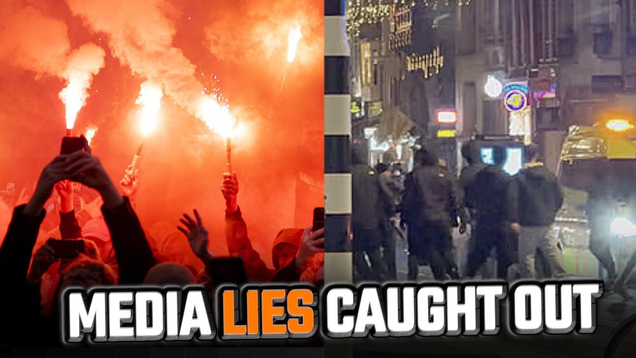 Israeli Fans Cause Chaos In Amsterdam