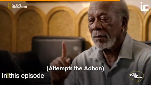 Morgan Freeman SPARKS Man's INTEREST ...