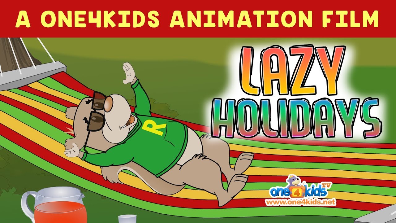 Lazy Holidays | A Zaky & Friends Animation Film