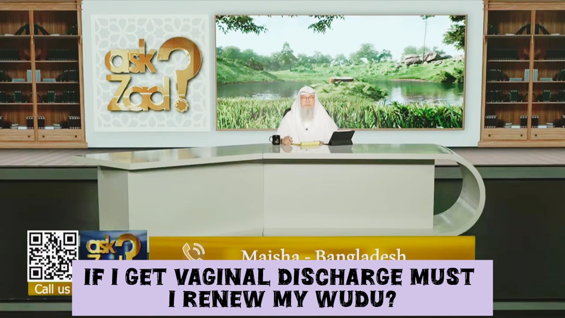 If I get vaginal discharge must I renew my wudu 