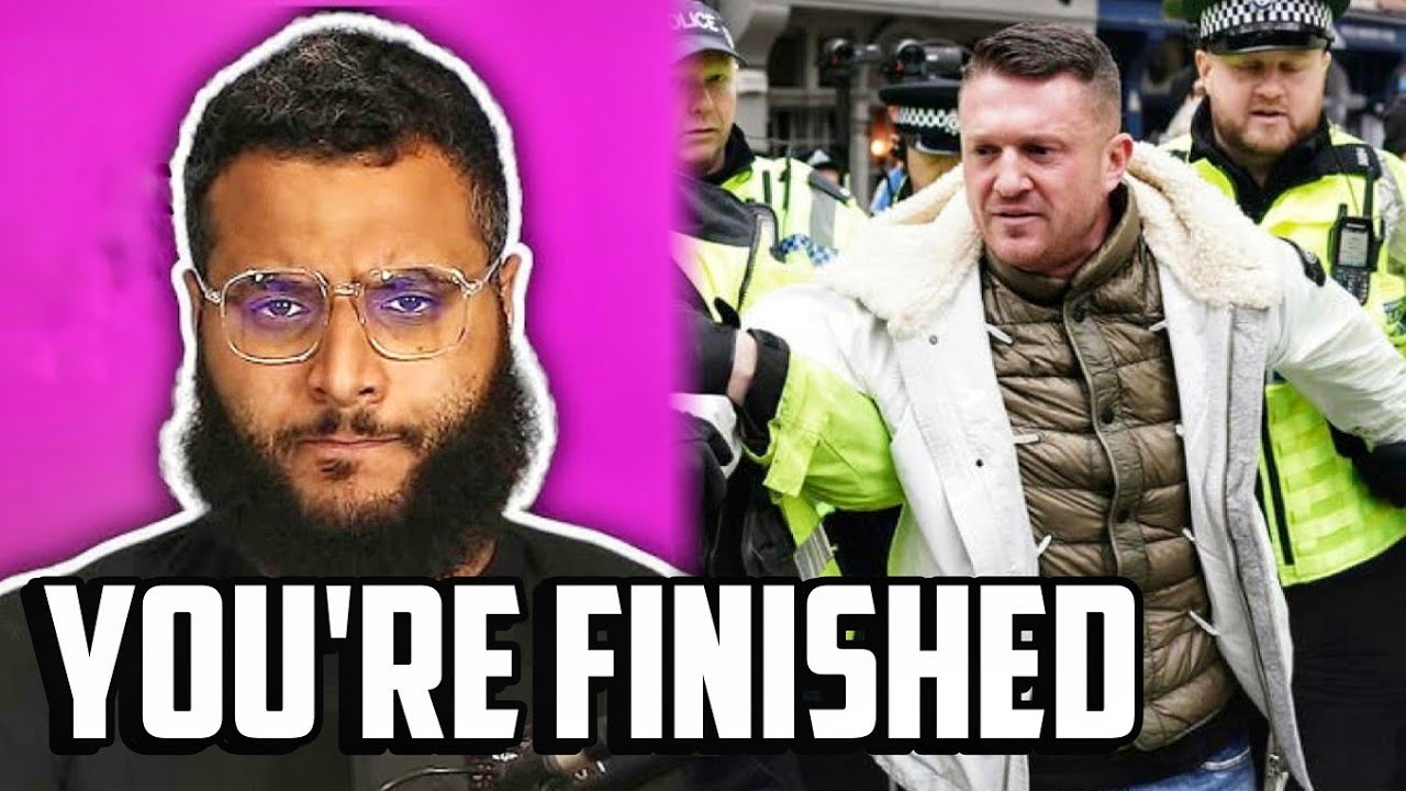 MOHAMMED HIJABB GAVE SH0CKING REPLY TO TOMMY ROBINSON FOR INCITING UK RIOTS