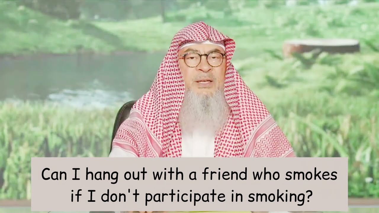 Can I Hang Out With A Friend Who Smokes If I Don't Participate In Smoking?