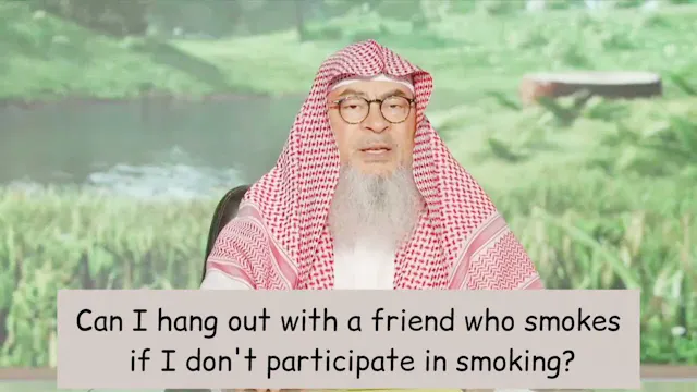Can I Hang Out With A Friend Who Smok...