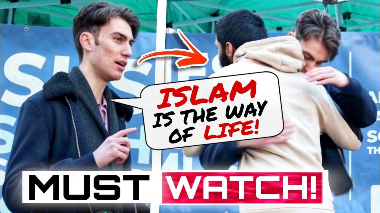 Spanish Brother Travels to London to take his Shahada