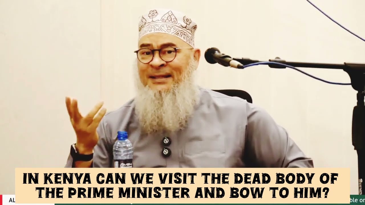 In Kenya Can We Visit Dead Body Of Prime Minister & Bow To Him To Show Respect?