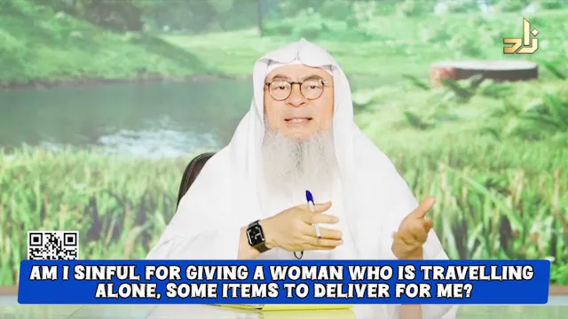 Am I sinful for giving woman who is t...