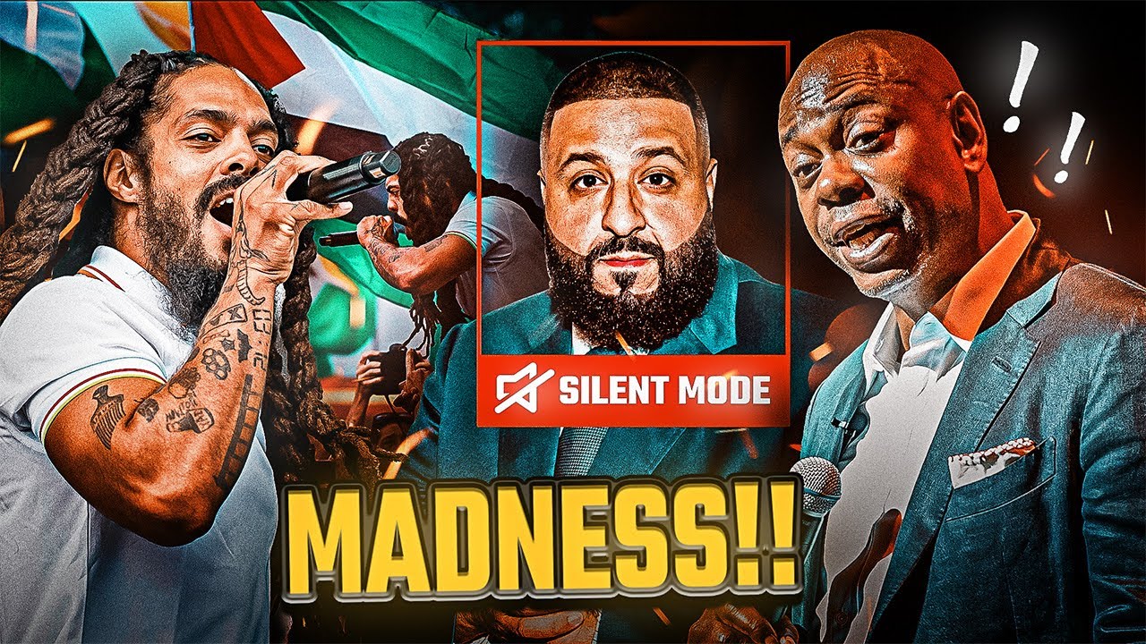 Dave Chappelle Calls Out DJ Khaled While Bob Vylan Gets Cancelled BlastingIsrael