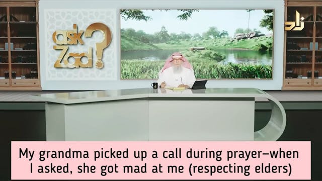 Grandma picked up a call while prayin...
