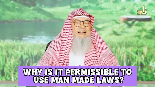Why Is It Permissible To Use Man Made...