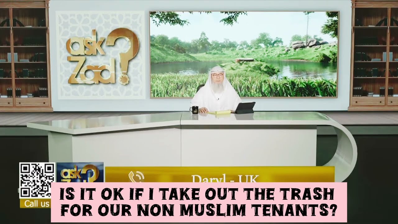 Is It Okay If I Take Out Trash Of Our Non-Muslim Tenants?