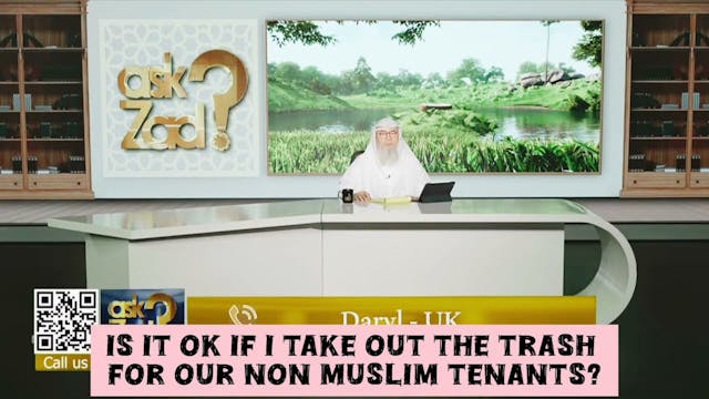 Is It Okay If I Take Out Trash Of Our...