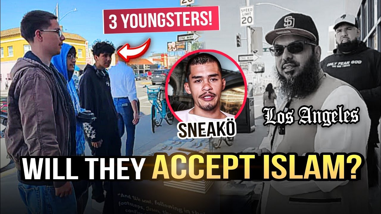 [SURPRISE ENDING] 3 Youngsters meet Shaykh Uthman & The Warner 