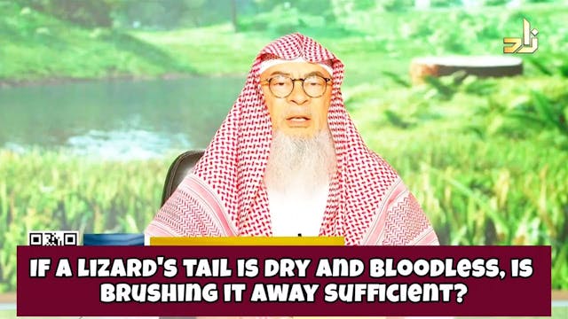 If Lizard Tail Is Dry Bloodless, Is B...