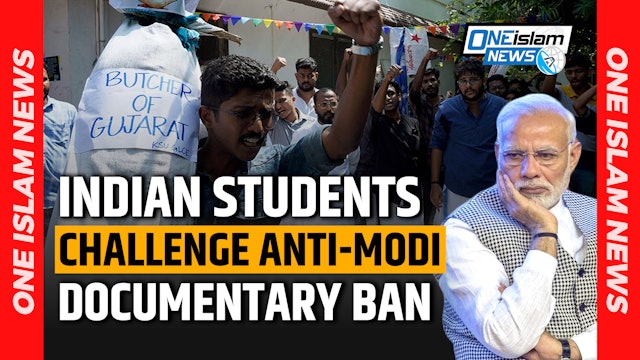 INDIAN UNIVERSITY STUDENTS CHALLENGE ANTI-MODI BBC DOCUMENTARY BAN