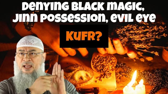 Is denying existence of black magic, ...