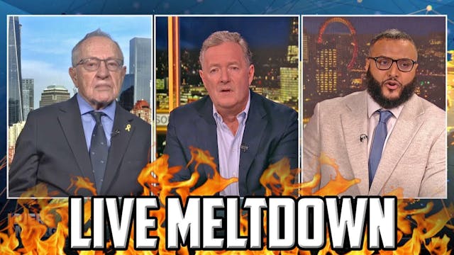 Piers Morgan & Dershowitz Squirm In C...