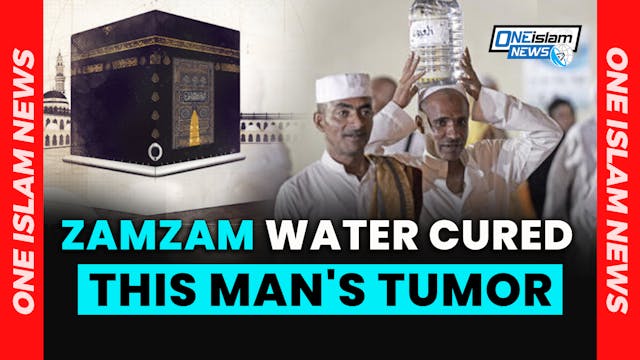 ZAMZAM WATER CURED THIS MAN'S TUMOR
