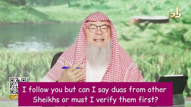 I Follow You, But Can I Say Duas From...