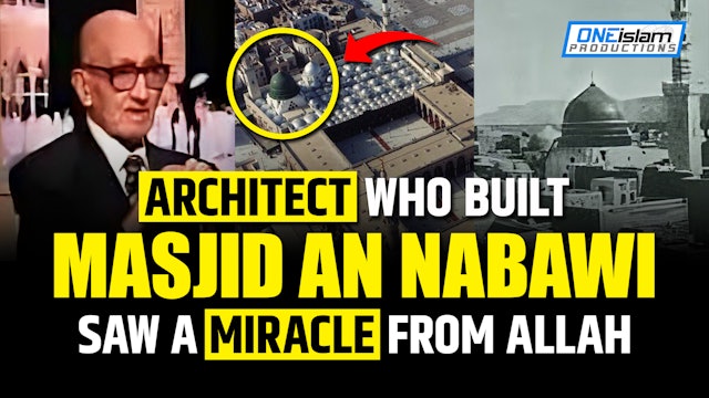 ARCHITECT WHO BUILT MASJID ANABWAI SAW A MIRACLE FROM ALLAH