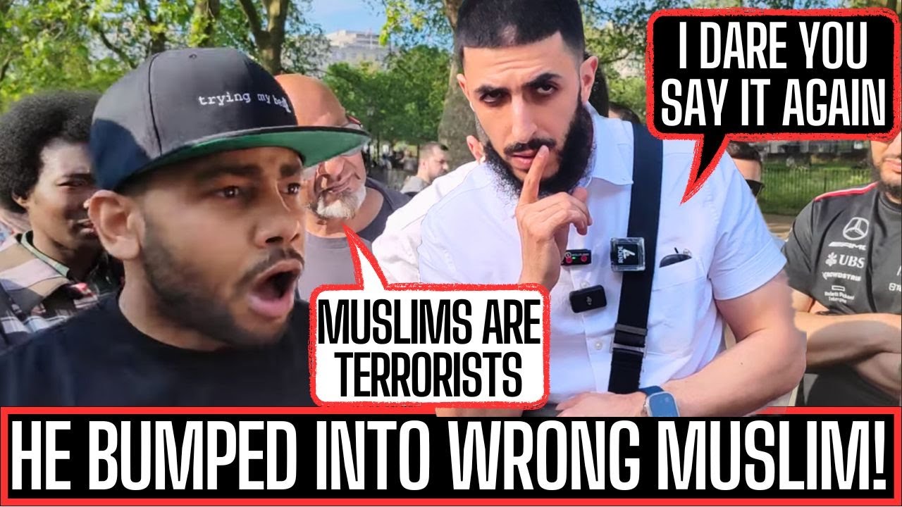 MUSLIM EDUCATES H0ST!LE CHRISTIAN - SPEAKERS CORNER