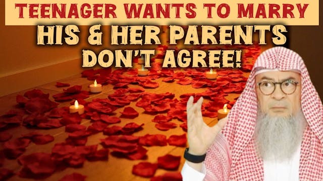 Teenager wants to marry her but his &...