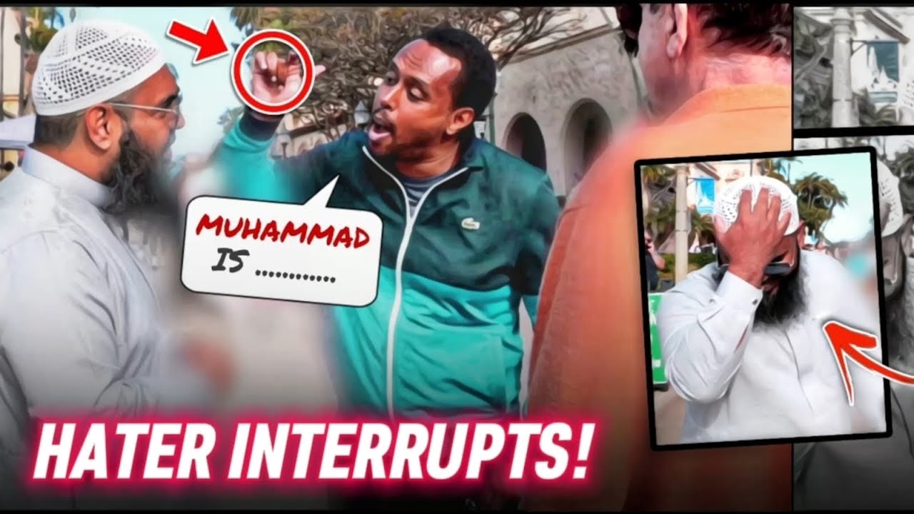 HATER INTERRUPTS Dawah & Runs Away | Balboa Park, USA