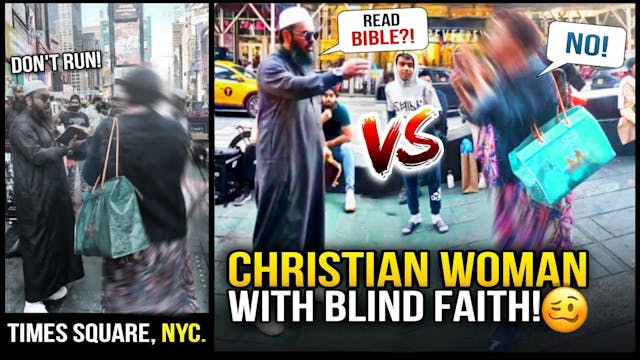 STREET PREACHER | RUNS from Shaykh Ut...