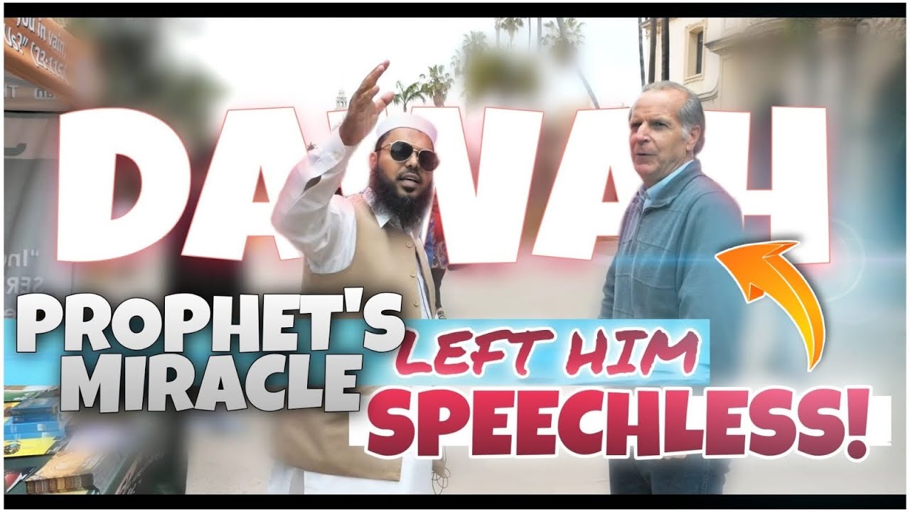 MIRACLES IN ISLAM LEFT HIM SPEECHLESS!