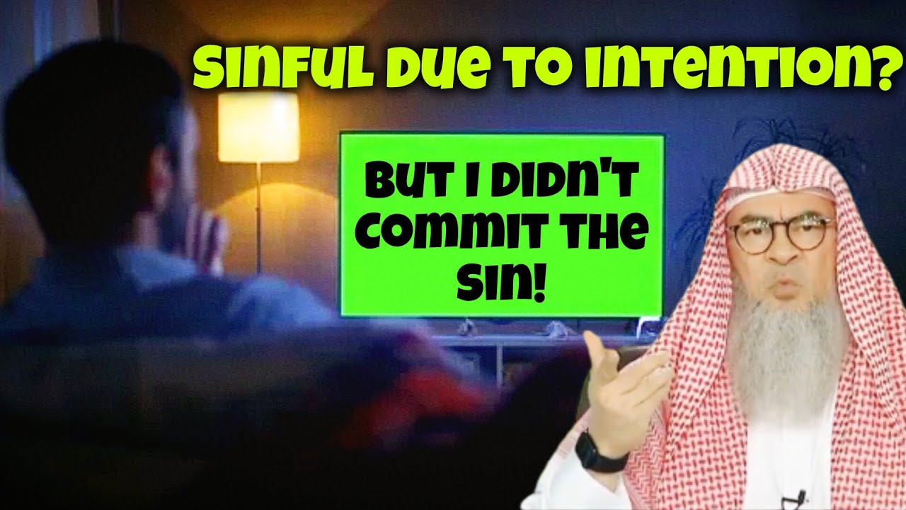 Didn't commit the sin but still will be sinful because of your intention 