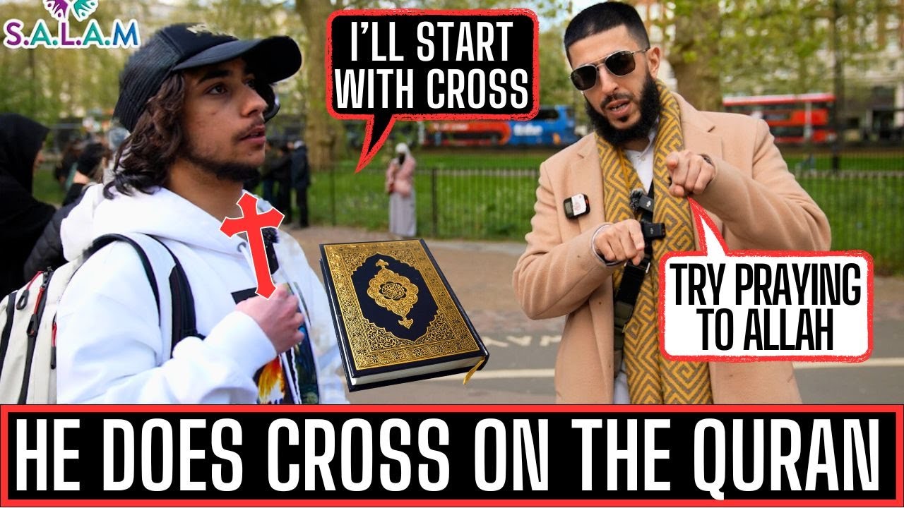 ARMENIAN CHRISTIAN OPENS QURAN FOR A SIGN