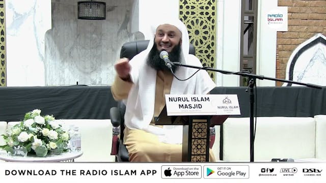 Mufti Menk - Connect with the Prophet...