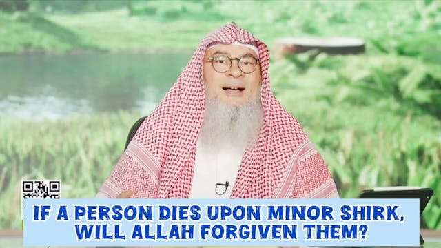 If A Person Dies Upon Minor Shirk, Wi...