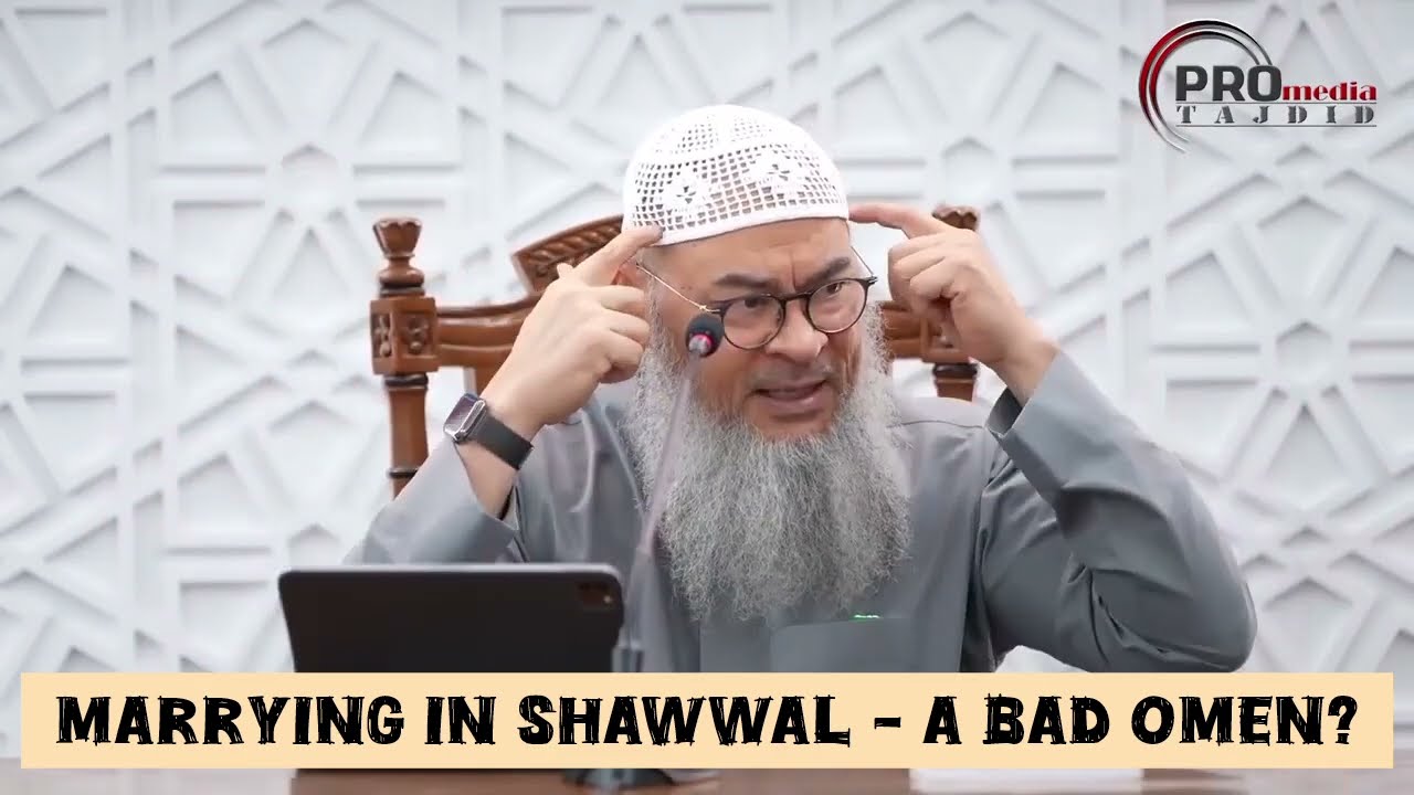 Marrying in Shawwal - A bad Omen