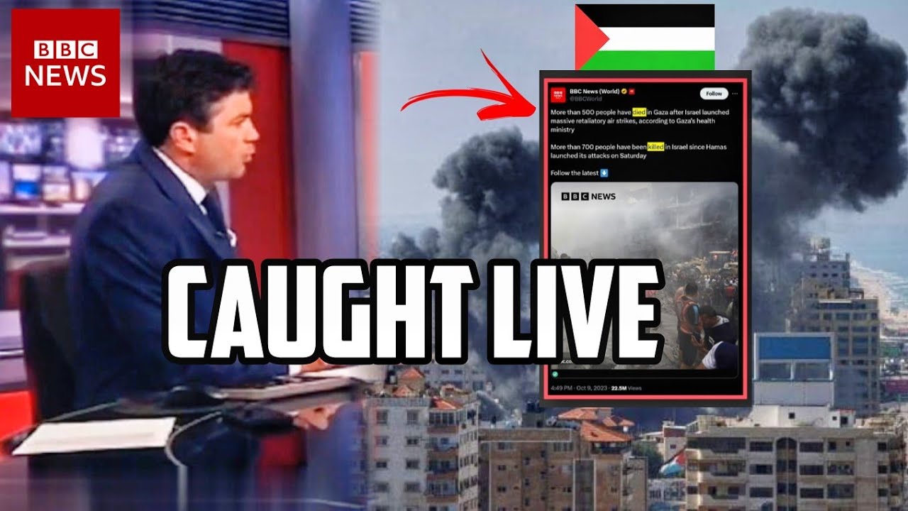 BBC CAUGHT SPREADING LIES ABOUT PALEST!NE