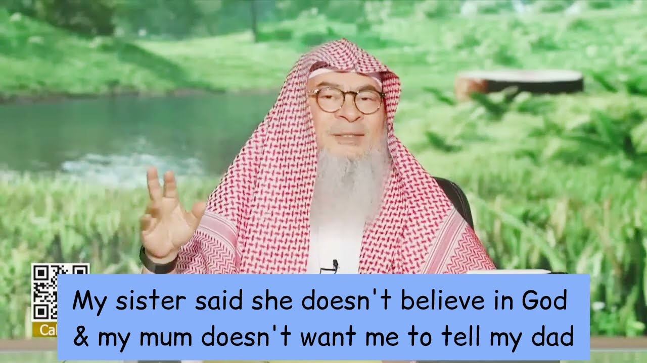 My Sister Said She Doesn't Believe In God, My Mum Doesn't Want Me To Tell Dad?