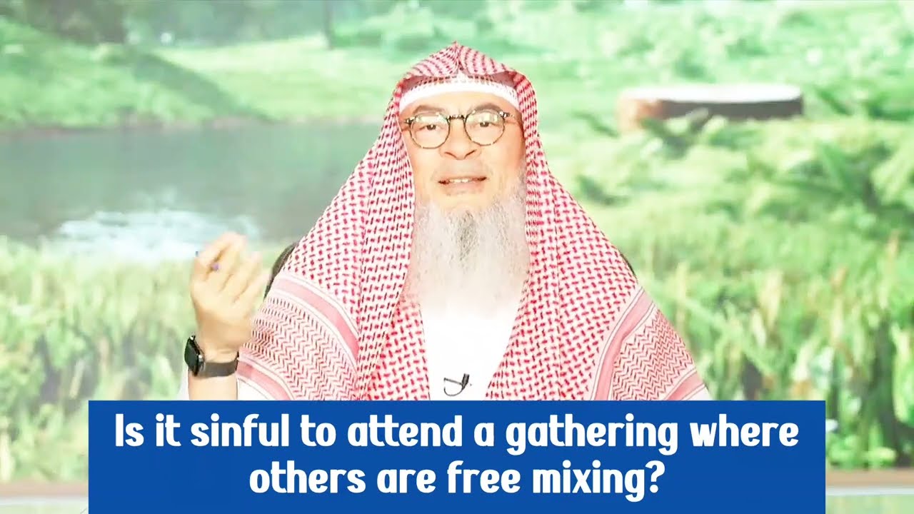 Sinful To Attend Gathering Where All Are Mahrams But Others Are Free Mixing?
