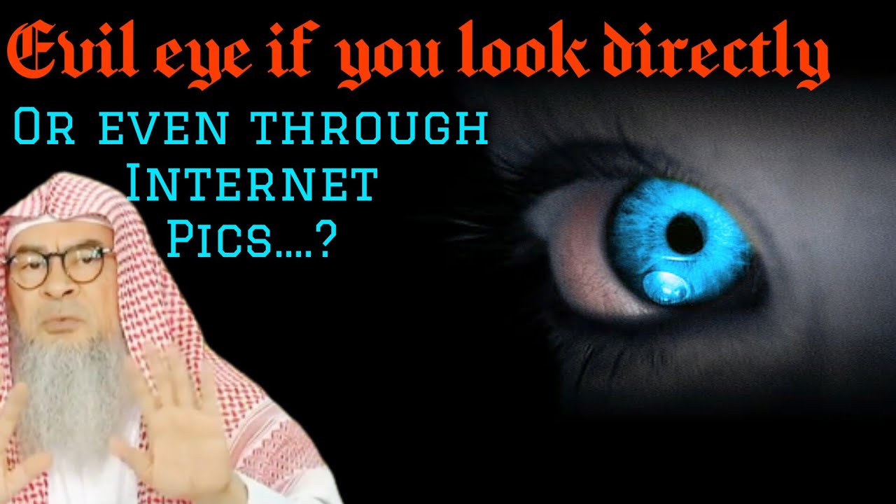 Does evil eye occur from looking directly or even without the person