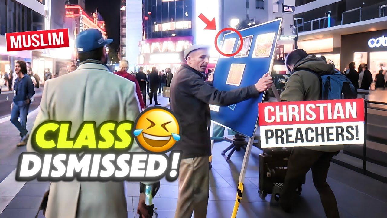 Shaykh Uthman vs Christian Street Preacher - Left him with HOMEWORK!