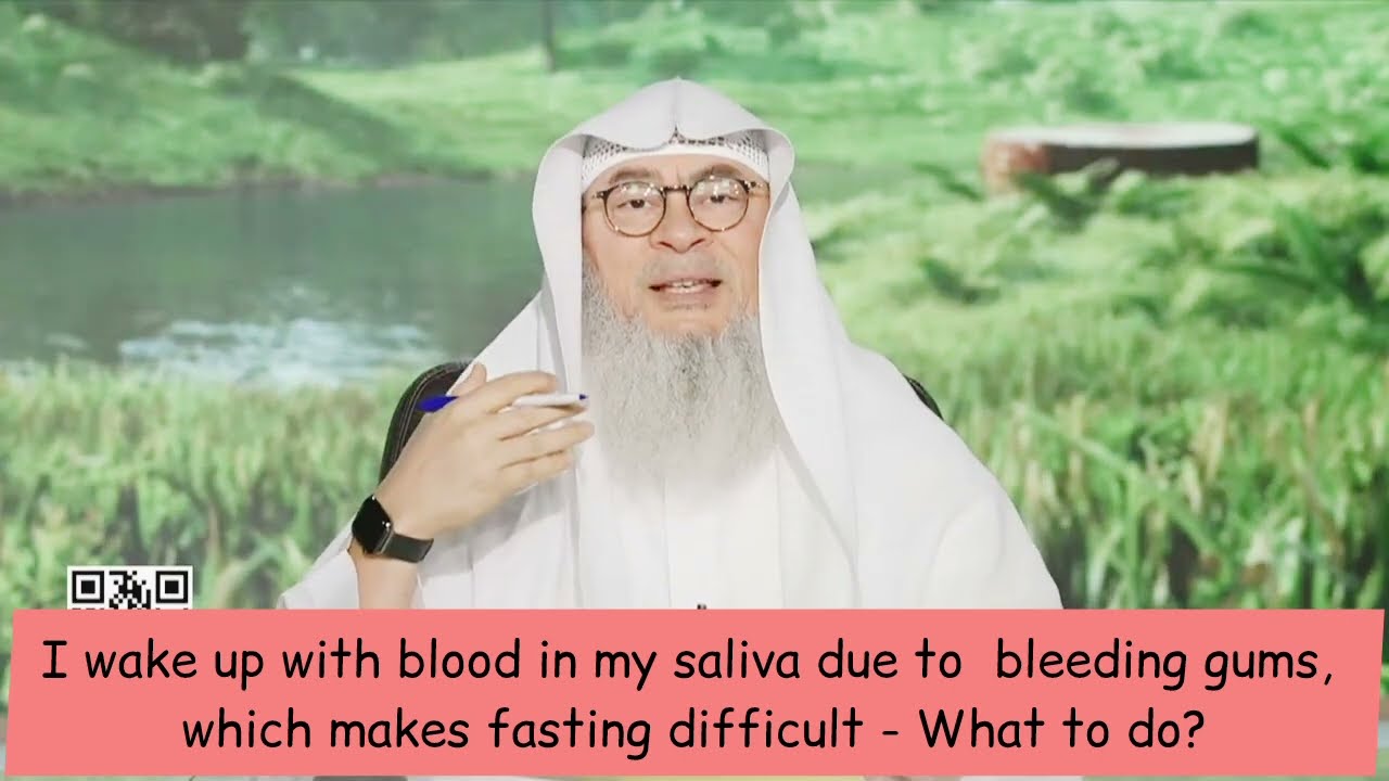 I Wake Up With Blood In Saliva Due Bleeding Gums, Does This Invalidate My Fast?