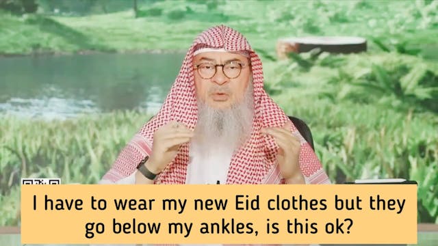 I've to wear new clothes for eid but ...