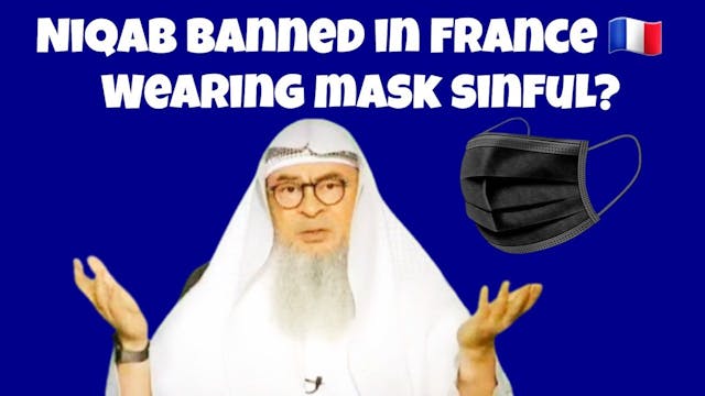 Niqab is banned in France 🇫🇷 so I wea...