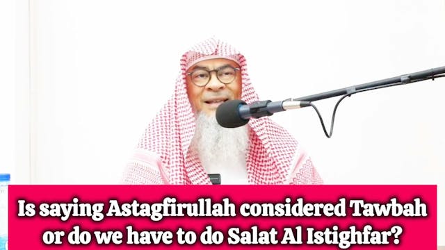 Is saying Astagfirullah considered Ta...