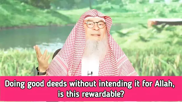Doing Good Deeds Without Intending It...