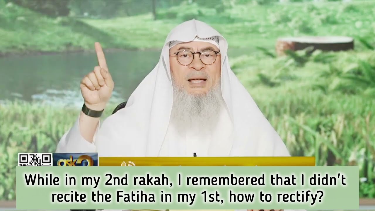While In 2nd Rakah I Realize Didn't Recite Fatihah In 1st Rakah, How To Rectify?