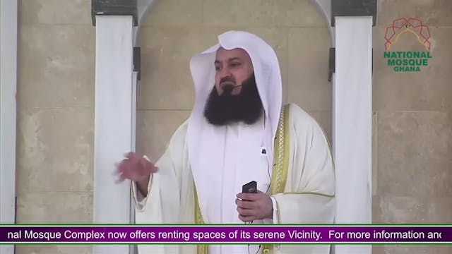 Allah talks about you - Mufti Menk