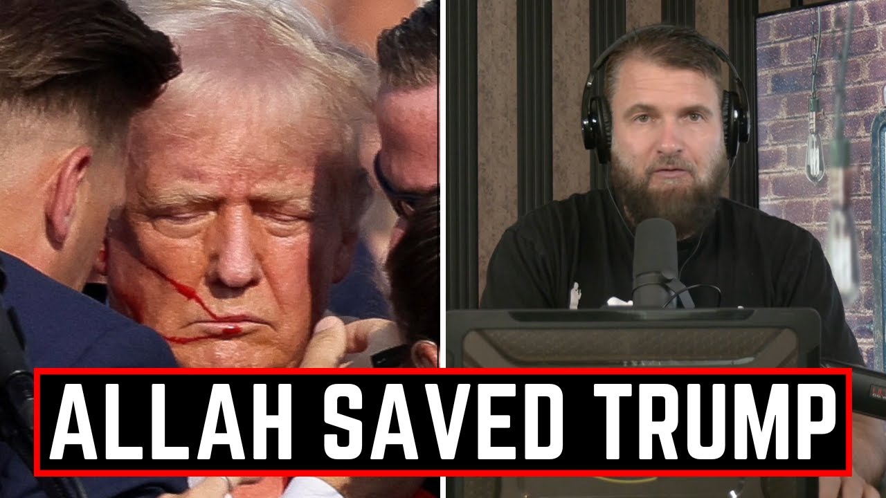 TRUMP AN INCH AWAY FROM MEETING DEATH  HE SAID GOD will Protect me