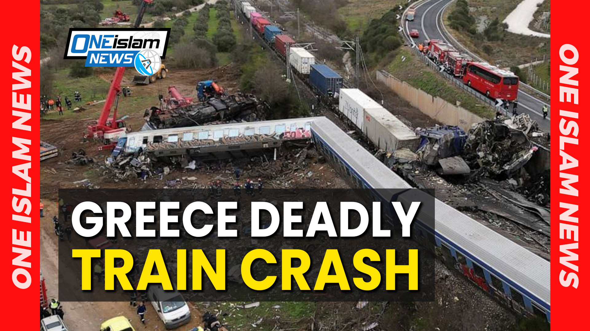 GREECE DEADLY TRAIN CRASH: AT LEAST 40 KILLED AND DOZENS INJURED